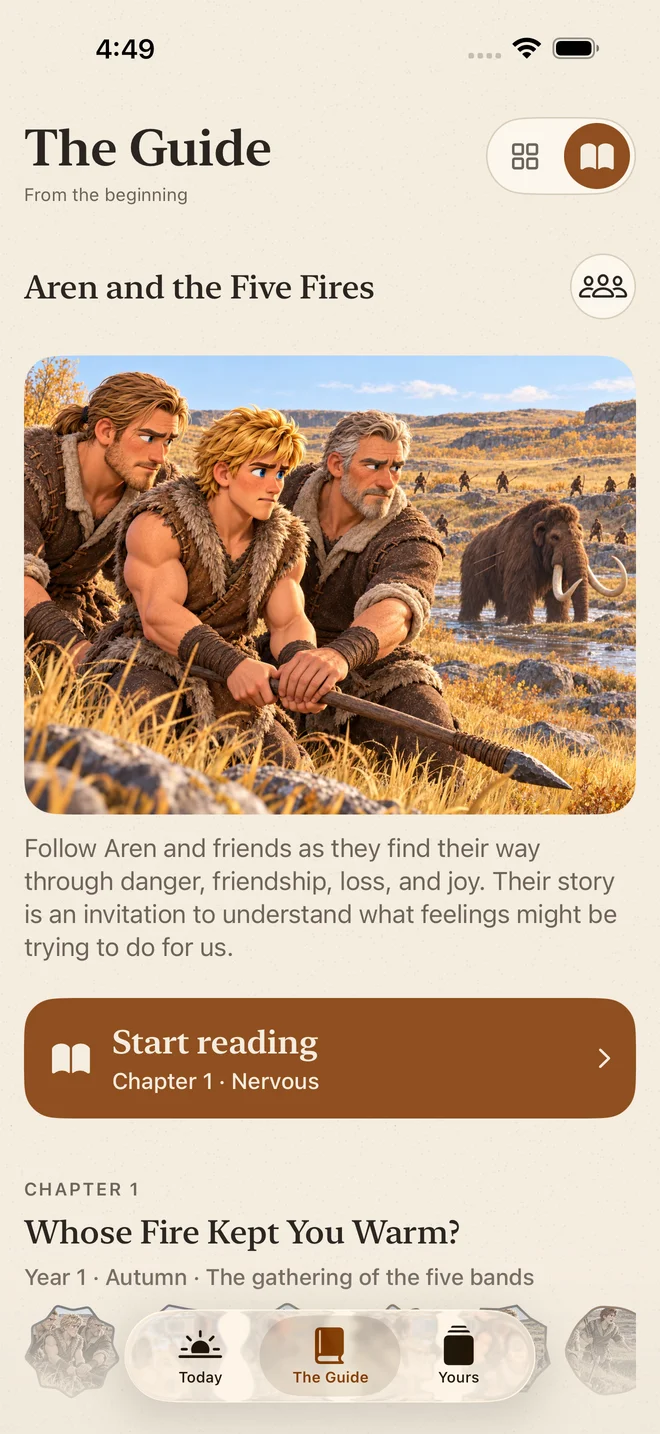 Follow Aren and the Five Fires through 32 chapters.