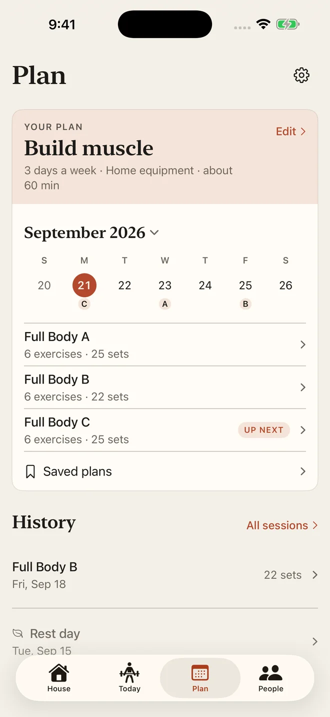 Gym House, App Store preview 2